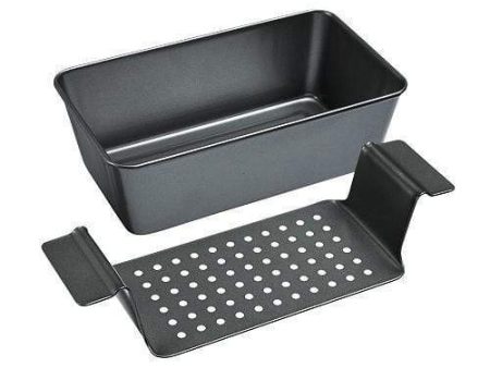 Chicago Metallic Nonstick Meatloaf Pan With Insert Supply