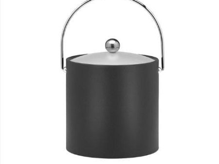 Kraftware 3 qt. Black Ice Bucket Online now