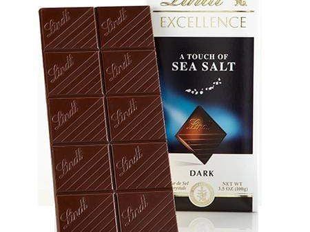 Lindt A Touch of Sea Salt EXCELLENCE Bar For Sale