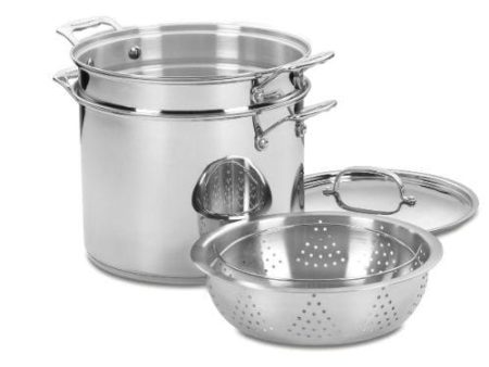 Cuisinart 12 qt. Pasta Steamer Set (4-Pc.) Hot on Sale