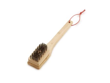 Weber 12  Long Bamboo Grill Brush Online Hot Sale