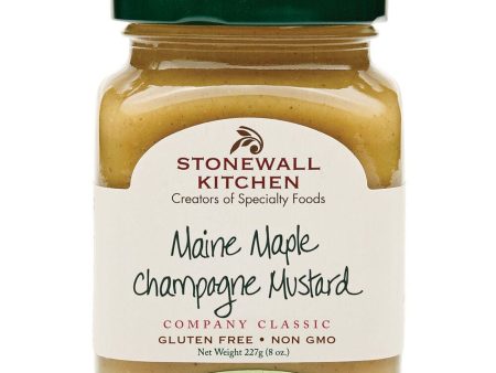 Stonewall Kitchen Maine Maple Champagne Mustard For Sale