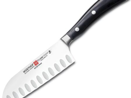 Wusthof Classic Ikon Granton Santoku 5in Fashion