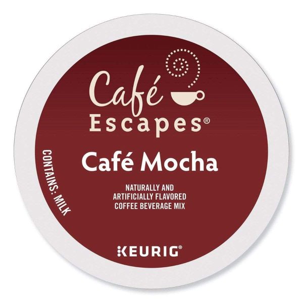 Café Escapes Café Mocha K-Cup Coffee - 24 Count Box Online