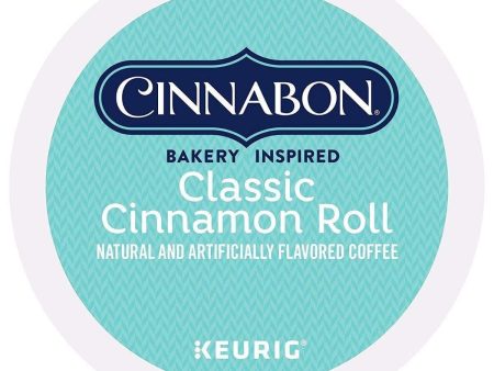 Cinnabon Classic Cinnamon Roll K-Cup Coffee on Sale