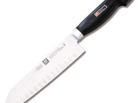 Zwilling J.A. Henckels Four Star 7in Granton Santoku on Sale