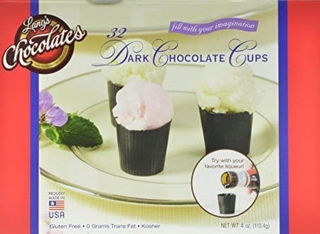 Lang s Chocolates Dark Chocolate Dessert Cups Cheap