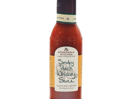 Stonewall Kitchen Smoky Peach Whiskey Sauce Hot on Sale