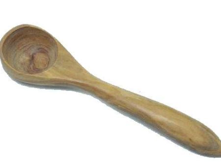 9in Olivewood Ladle Online now