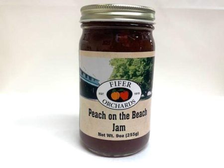 Fifer Orchards Peach on the Beach Jam 9 oz Supply