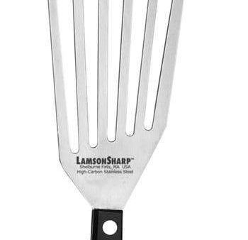 LamsonSharp Chef s Slotted Fish Turner - Jumbo Discount