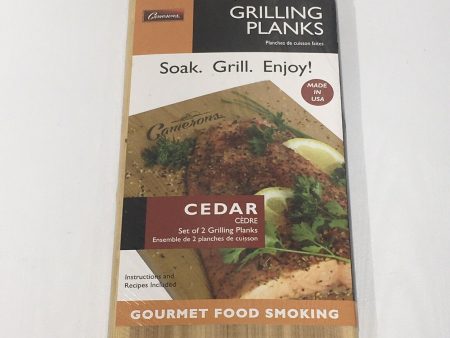 Cedar Wood Grilling Planks Set of 2 Online Sale