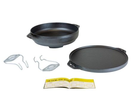 Lodge 14in Cast Iron Cook-It-All Hot on Sale