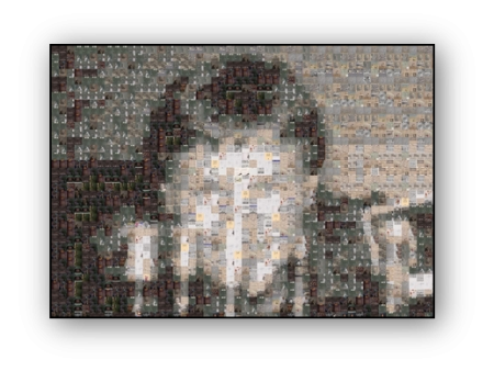 Photo Mosaic Affiche For Sale